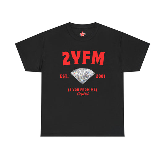 2YFM Diamond T-shirt Red