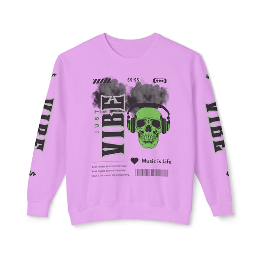 Just Vibe Swearshirt/ Unisex Lightweight Crewneck