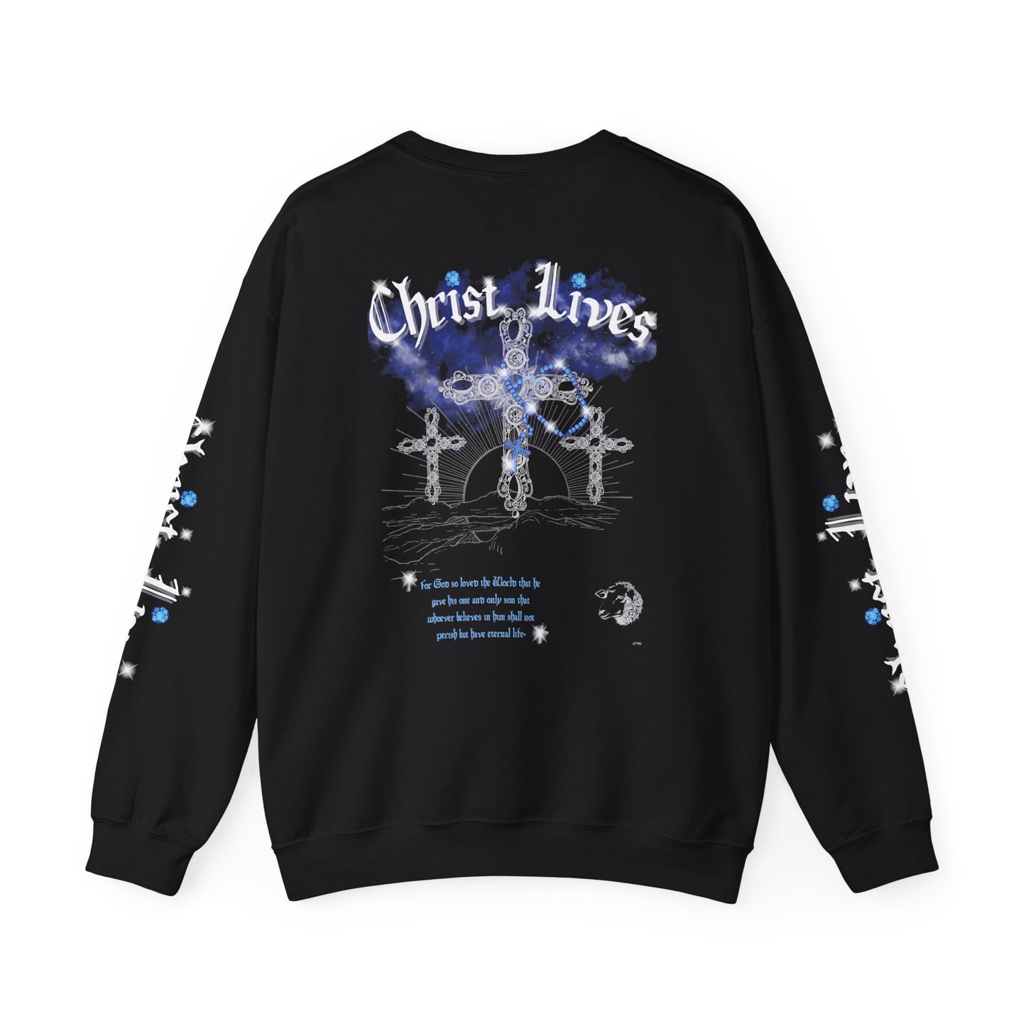 Christ lives Sweatshirt/Unisex Lightweight Crewneck Sweatshirt