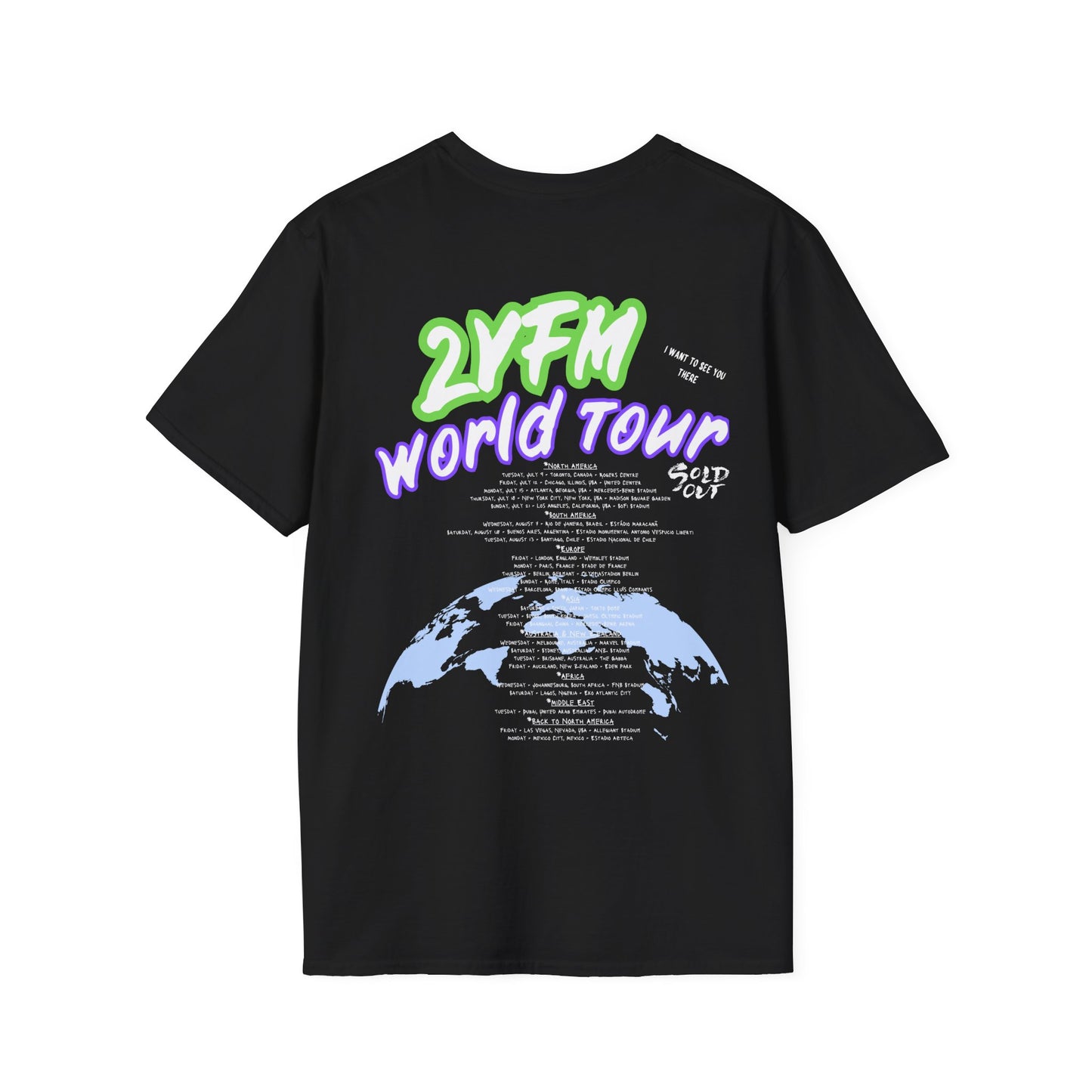 2YFM World Tour T-Shirt
